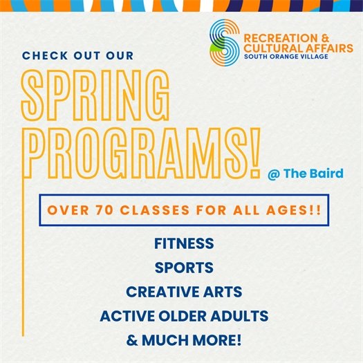 Check out our spring programs at the Baird!