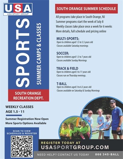 USA Sports Groups Summer Camps & Classes