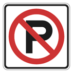 No Parking Sign